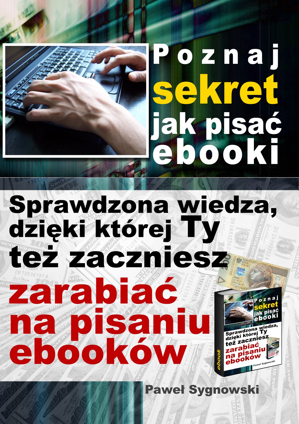 Pawe Sygnowski: Poznaj sekret jak pisa ebooki - okadka