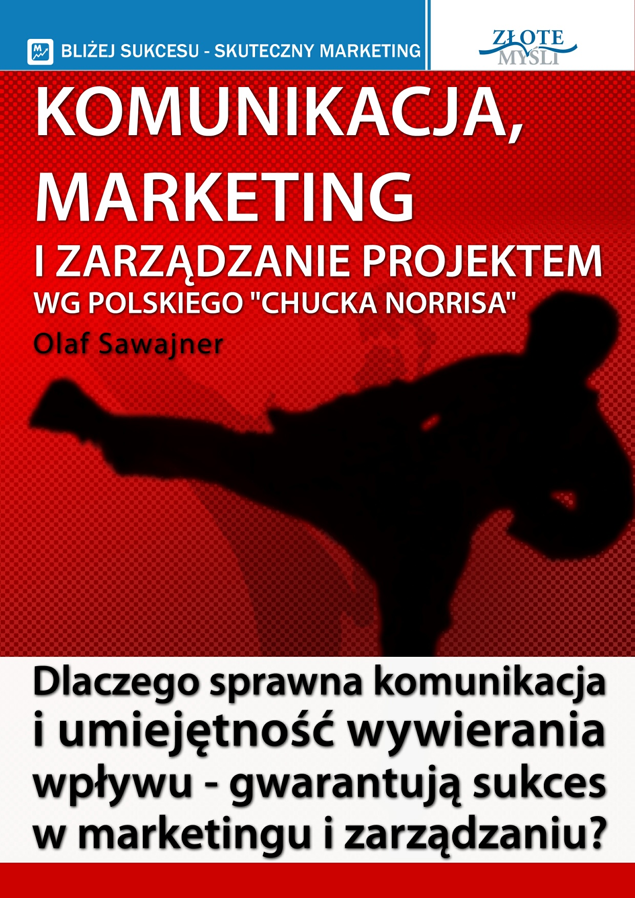 Olaf Sawajner: Komunikacja, marketing i zarzdzanie projektem wg polskiego Chucka Norrisa - okadka