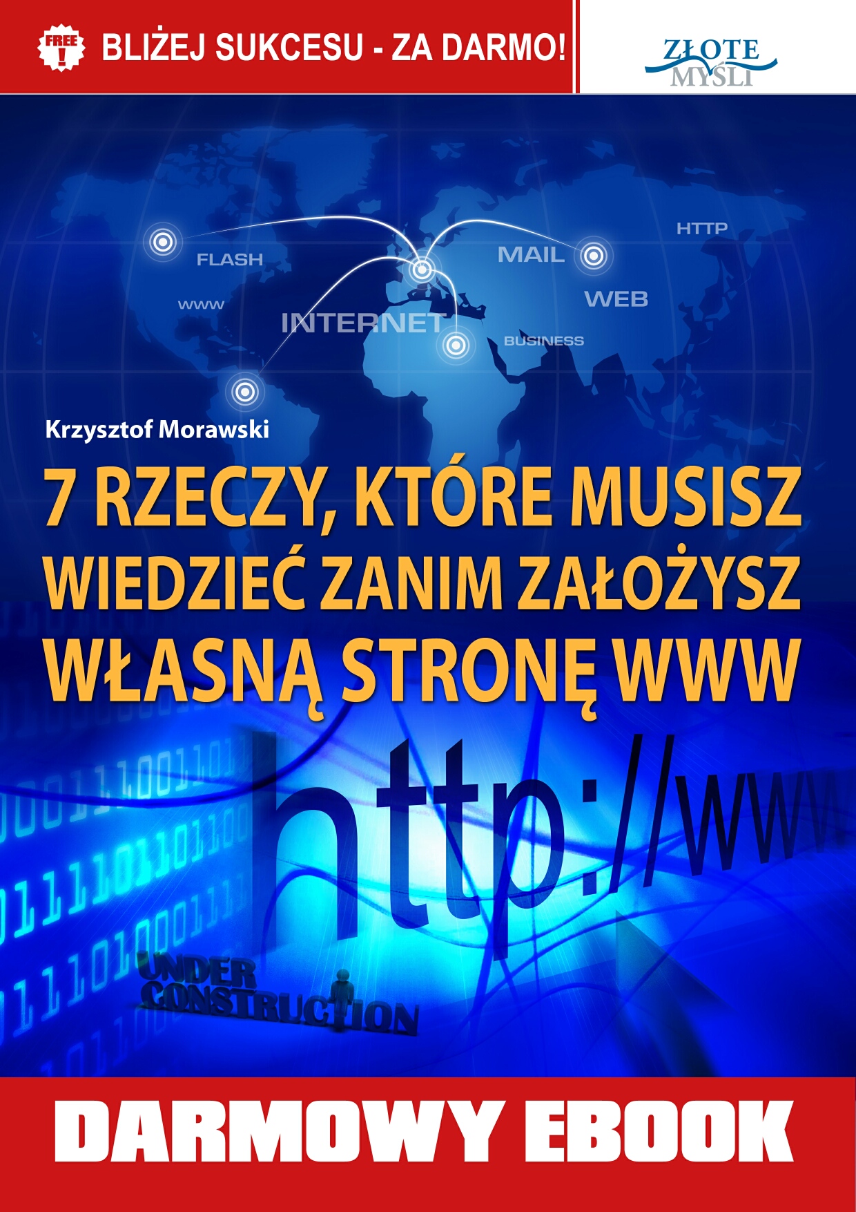 Krzysztof Morawski: 7 rzeczy, ktre musisz wiedzie, zanim zaoysz wasn stron www - okadka