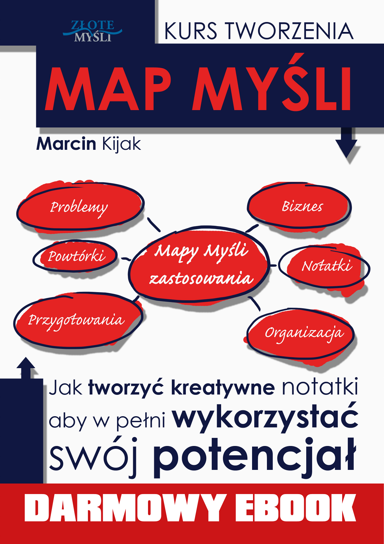 Marcin Kijak: Kurs tworzenia map myli - okadka